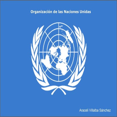 Organización de las Naciones Unidas
