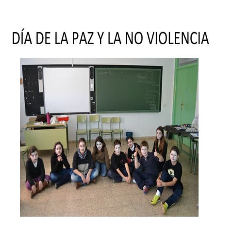Día de la paz y la no violencia