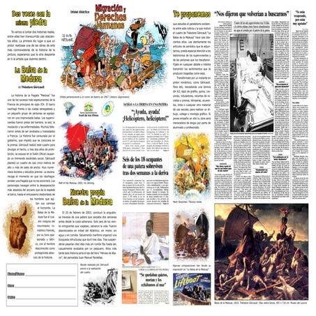 Día de los derechos humanos balsa de la medusa