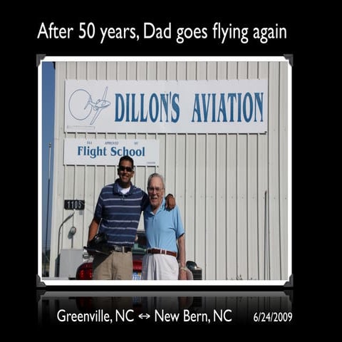 Dad Goes Flying