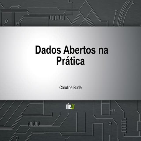 Dados Abertos na Pratica