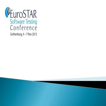 EuroSTAR 2013 Albert Witteveen Final