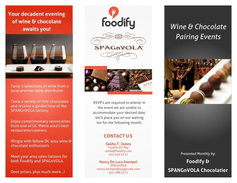 sales brochure example