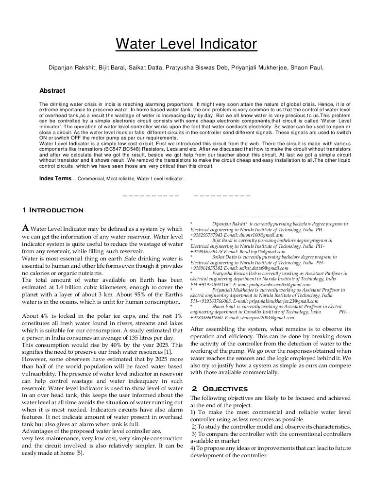 water level indicator(2)