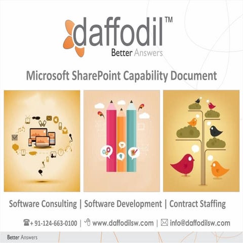 Daffodil Software-Sharepoint Capability Document