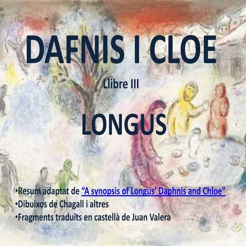 Dafnis i Cloe llibre iii
