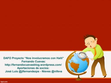 DAFO Proyecto "Nos involucramos con Haití" para #AbpMooc_Intef
