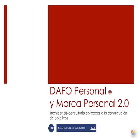 Análisis DAFO personal | PPTX