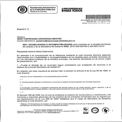 Dafp15991  parentesco para contratar