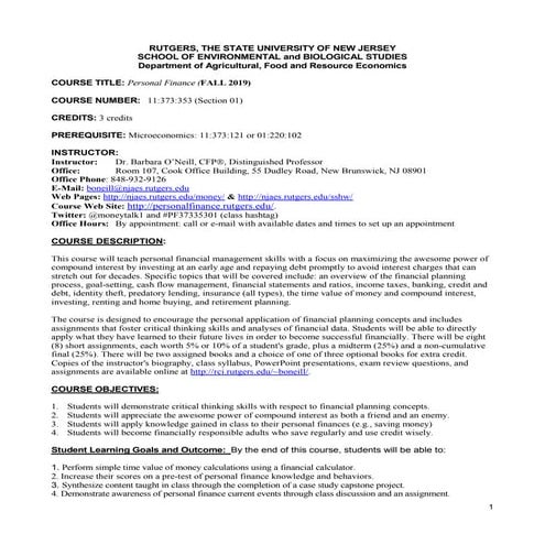 Final Rutgers Syllabus-Fall 2019