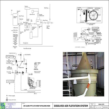 Daf, surface aeration & scrubber design