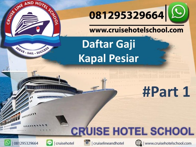 Daftar Gaji Di Kapal Pesiar Part1