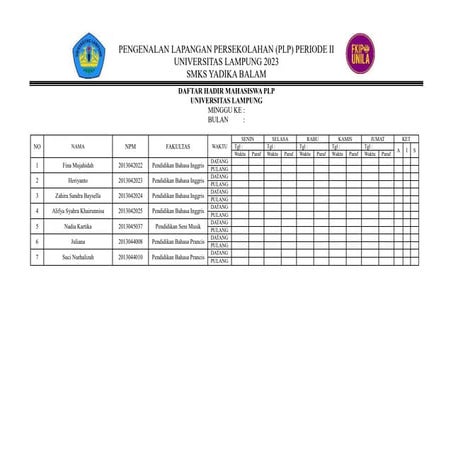 Daftar Hadir PLP.docx
