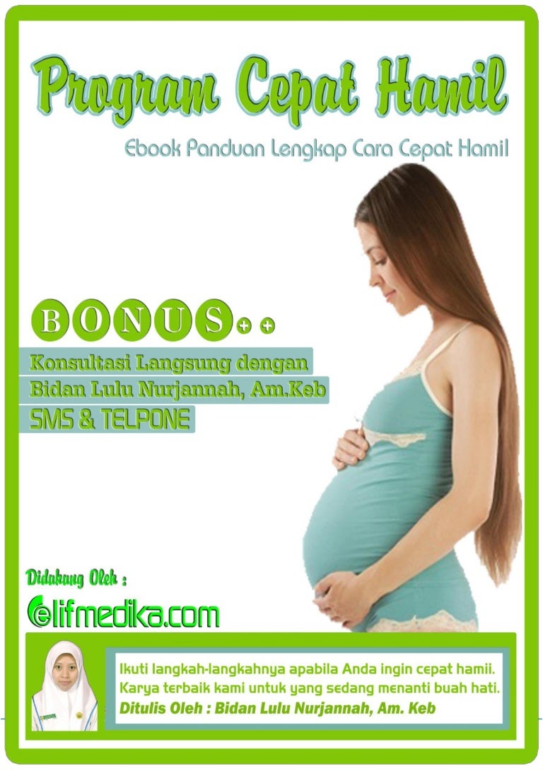 Daftar isi ebook program cepat hamil