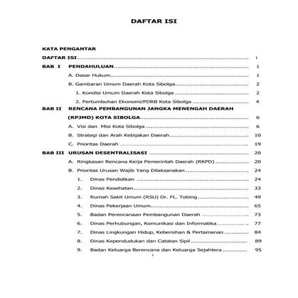 DAFTAR ISI LPPD 2014