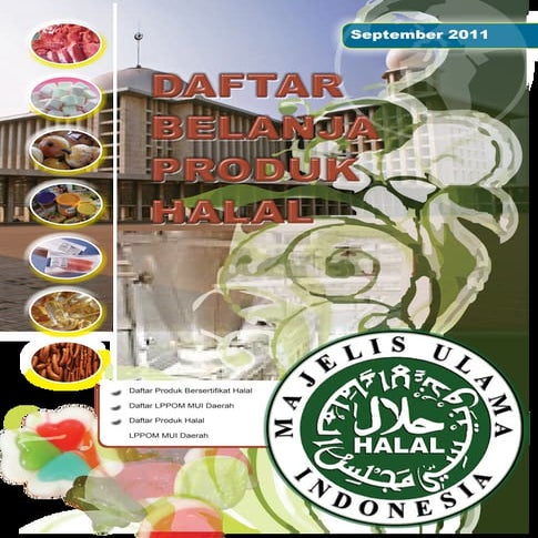 Daftar produk halal september 2011