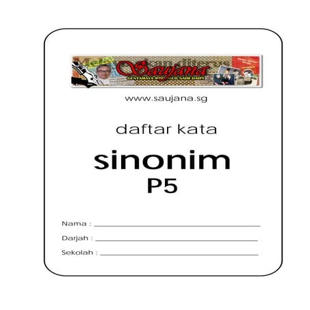 Daftar Sinonim P5