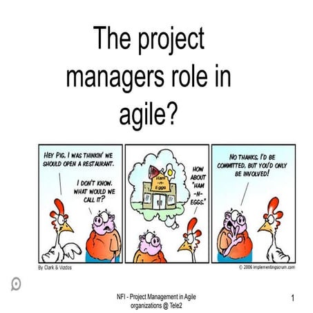 Project Management in Agile Organizations - The Project Managers Role