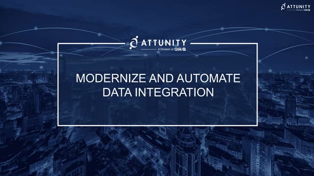 THE FUTURE OF DATA: PROVISIONING ANALYTICS-READY DATA AT SPEED