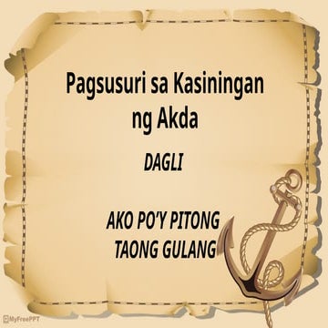 FILIPINO 10 QUARTER 2 LESSON 2 