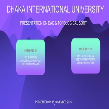 DAG and topological sort.pptx
