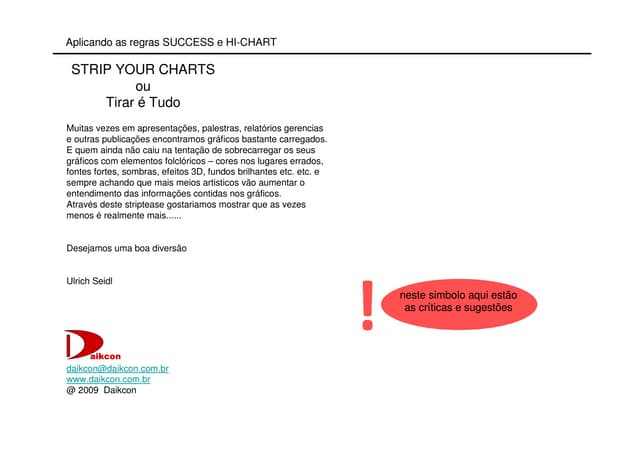 Strip your charts