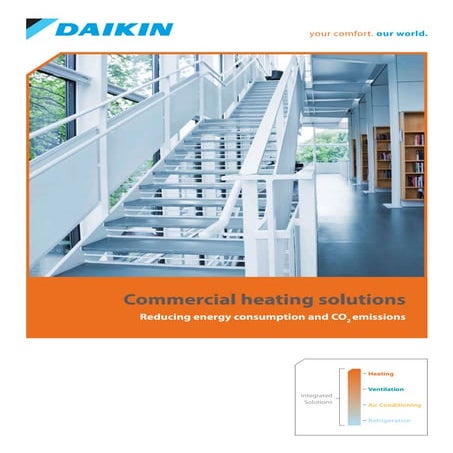 Daikin commercial  heating brochure