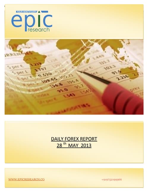Bank daily forex report