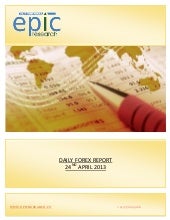 Daily forex report