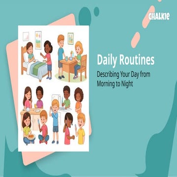 Free ESL Lesson Plan: Daily Life & Routines – English Conversation ...
