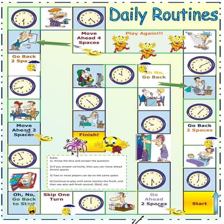 Daily routines-poster | DOC