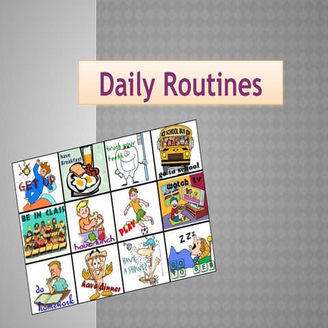 Daily routines | PPT