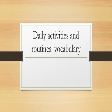 Daily activities and routines.pdf