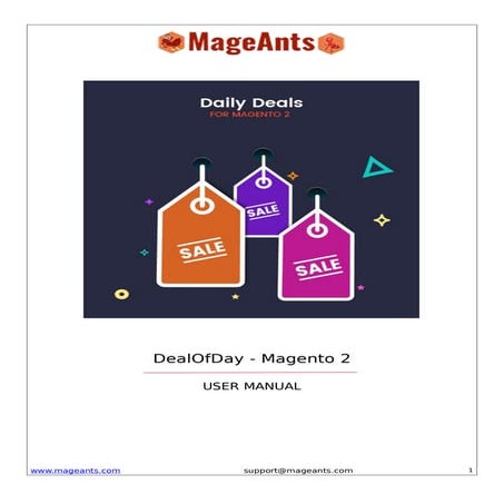 Daily deals for magento 2