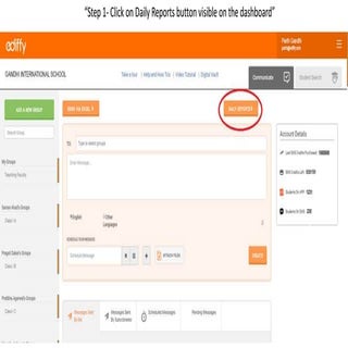Daily report for admin new | PPTX