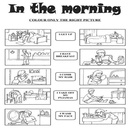 Daily routines in the morning | DOC