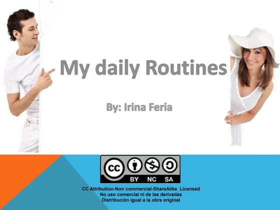 My daily routine | PPTX