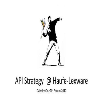 Haufe API Strategy