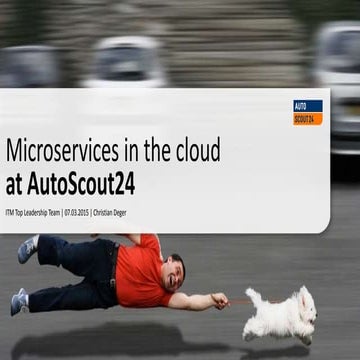 Microservices in the cloud at AutoScout24