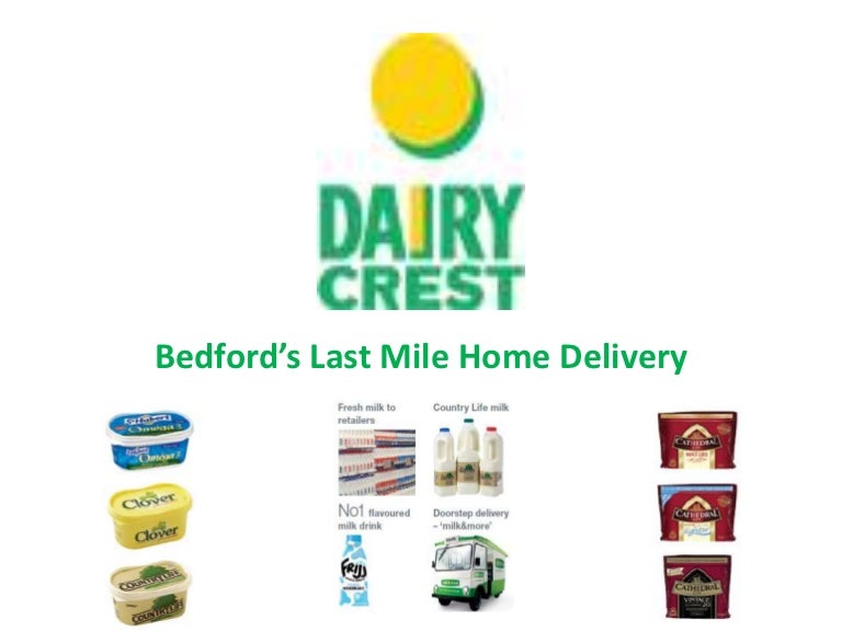 Dairy crest presentation