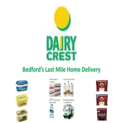Dairy crest presentation