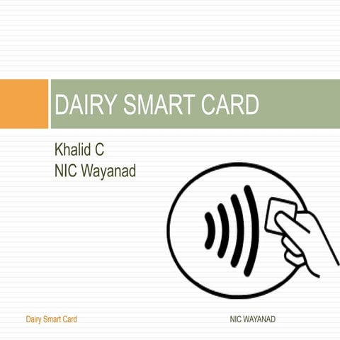 Contact less Smart Card