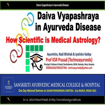 Daiva Vyapashraya in Ayurveda Disease.pdf