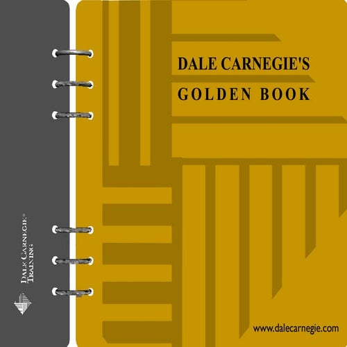 Dale Carnegie Golden Book