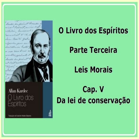 Da lei de conservação