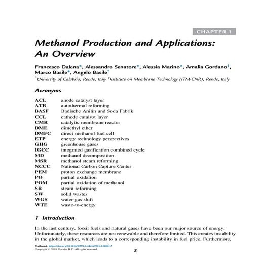 Methanol production | PPTX