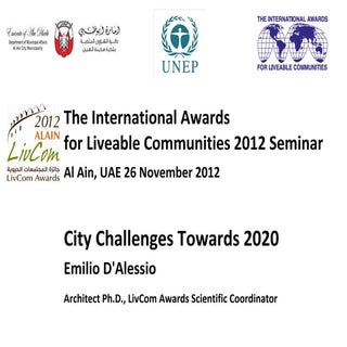 "City Challenges Towards 2020"