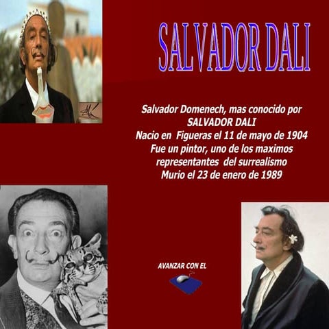 .DALI. Presentación de su obra pictórica | PPS