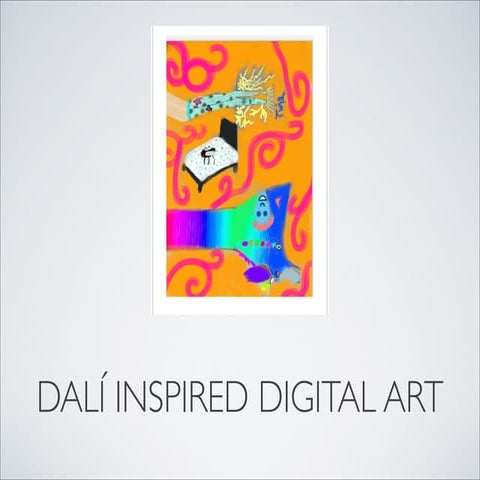Dali inspired digital art 2014 2