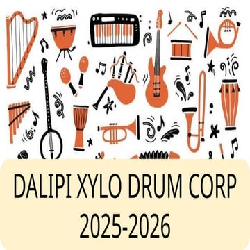 DALIPI XYLO DRUM CORPORATION POWERPOINT PRESENTATION